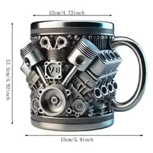 Kevin's Handmade V8 Mugs